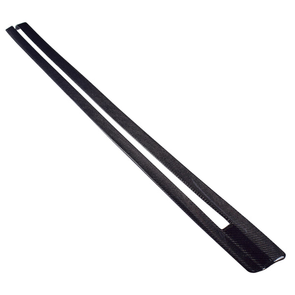 Carbon Sliding Door Rail Decoration#7356CF【Hiace2005-18】【Both】【Carbon】