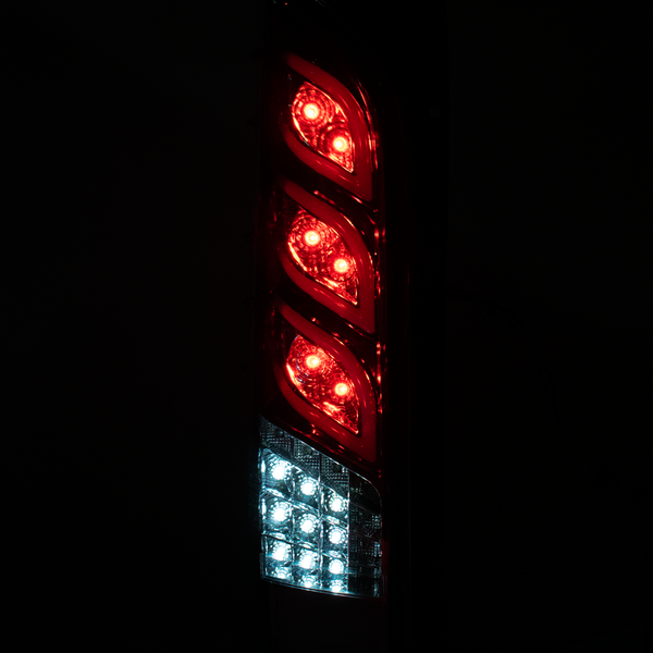 Hiace 200series Full LED Taillamp (Red/Black)（#4213R）